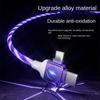 PVC USB Type C Charger Cable 3 In 2 Design Multiple USB C Charging Wire PD Charging Cable  Travel