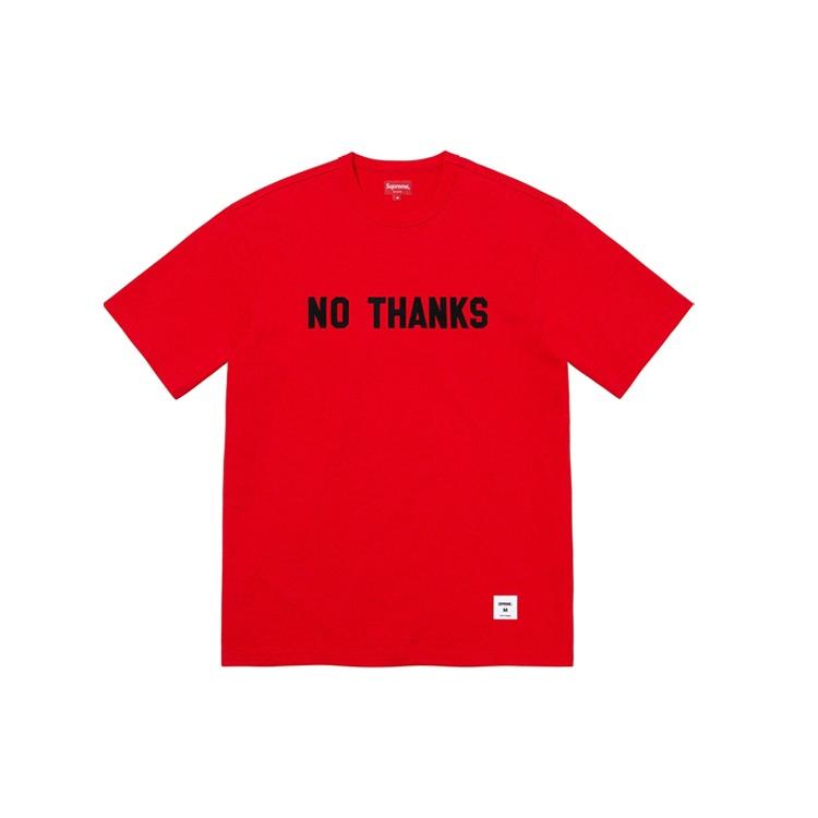 Supreme No Thanks S/S Top Unisex SUP-FW21-122