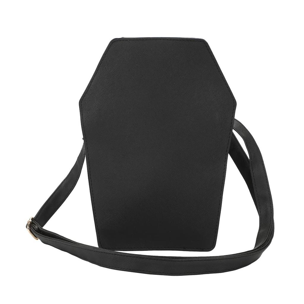 The Nightmare Before Christmas Jack Skellington Coffin 11-inch Crossbody Bag, Black, OSFA