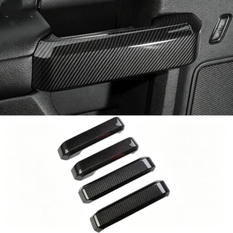 Suitable for Ford Raptor 15-20 F150 car door handle decorative cover inner handle cover front and rear armrest stickers modification