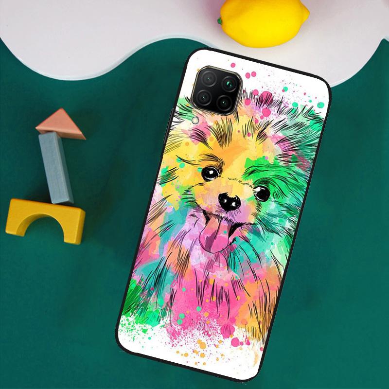 Pomeranian Dog For Huawei Nova Y73 Y72 Y70 Y90 Y60 Y61 Y91 12s 12i 11i 8i 9 10 SE P40 Lite P30 P60 Pro Case