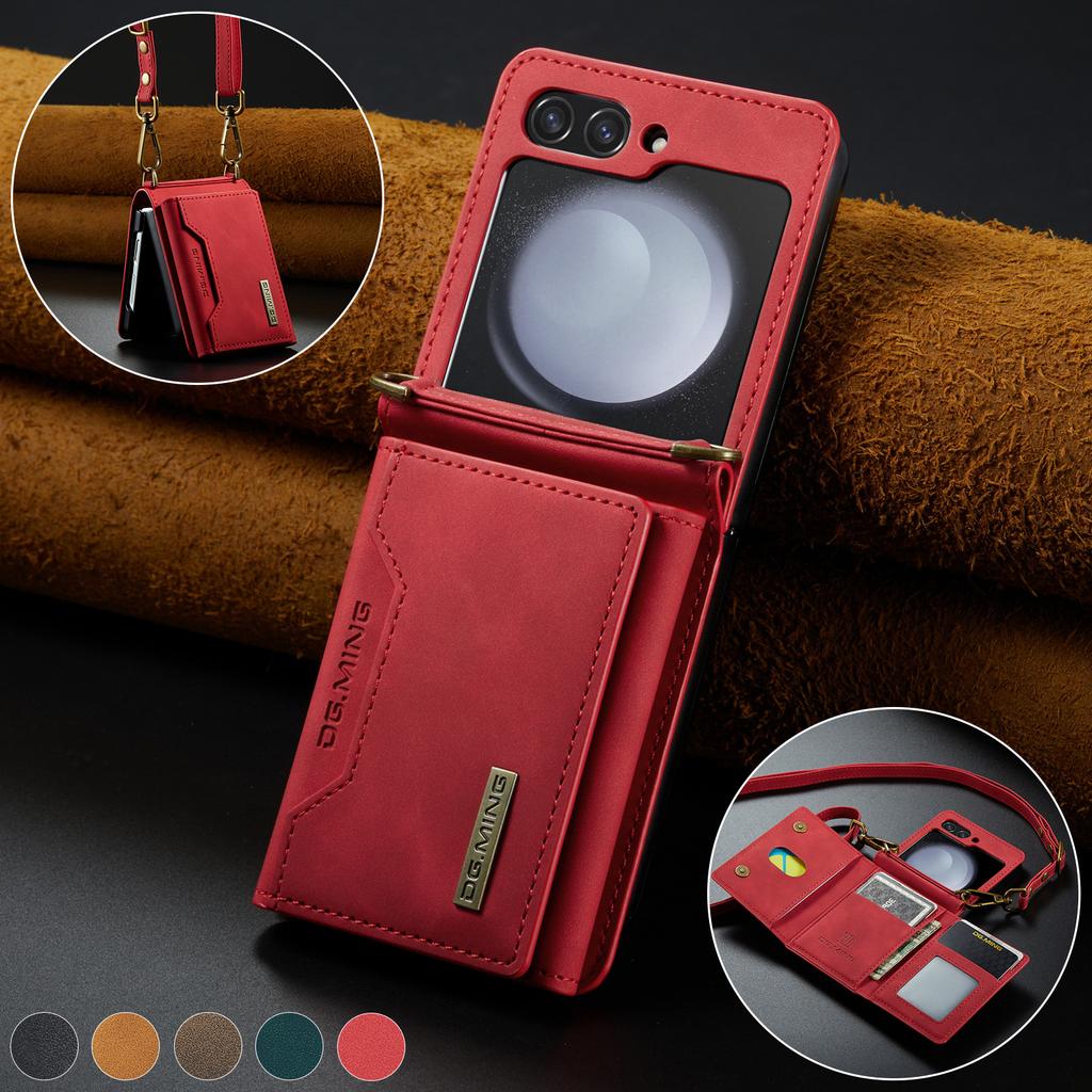 Для samsung z flip5 нескользящий чехол-кошелек для телефона, аксессуары для Samsung Galaxy Z Flip 5 Flip5 5G, защитный чехол для слота для карт