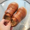 Обувь для мальчиков из британской кожи Zapatos Niña, ретро, с полой подошвой и мягкой подошвой, для девочек, классическая однотонная детская обувь для вечеринок, свадеб, на плоской подошве, повседневная обувь для мальчиков