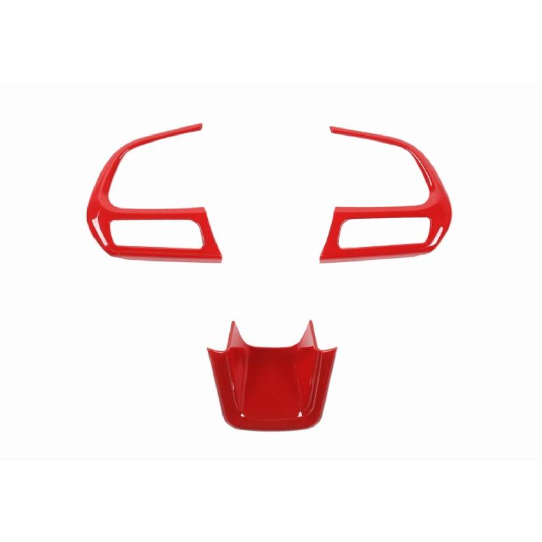 Car Steering Wheel Panel Decoration for Jeep Renegade 2015-2022 Jeep Compass 2017 2018 Interior Mouldings Accessories