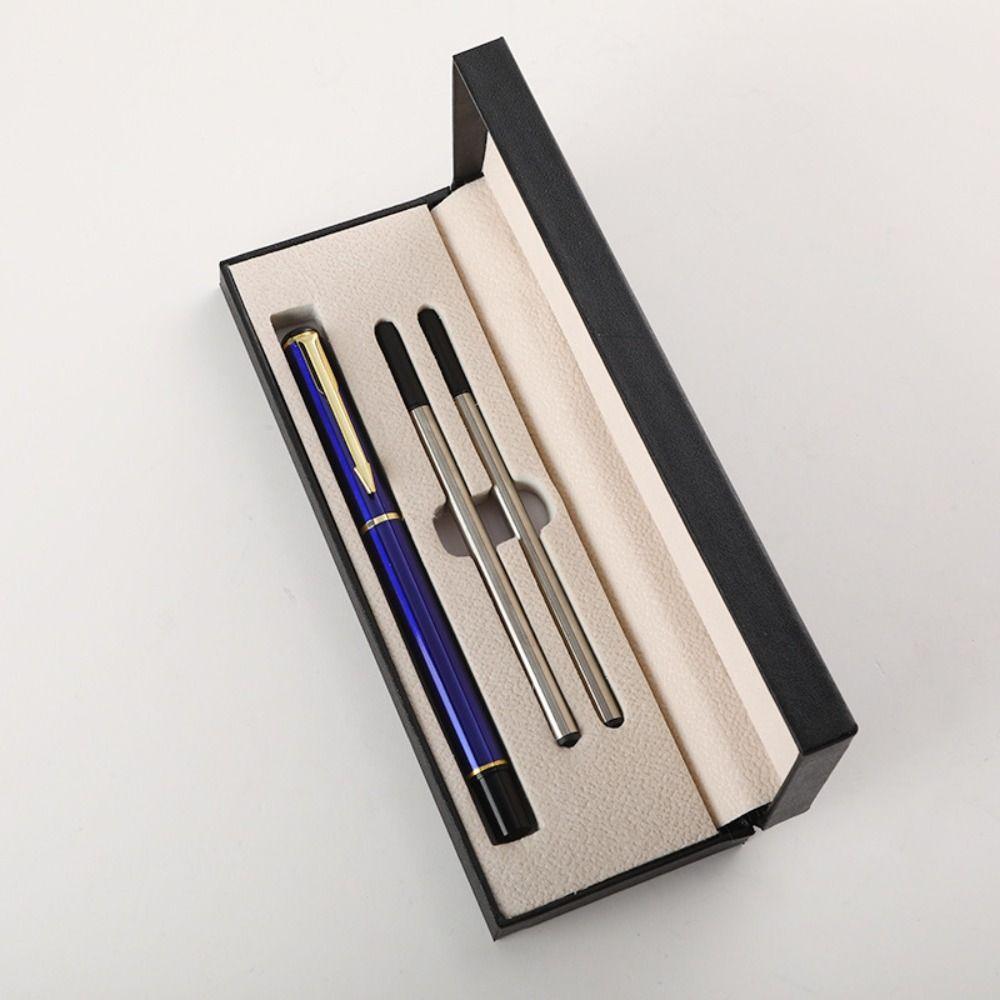 Подарочная металлическая ручка для подписи 0,5 мм Деловая ручка Профессиональная шариковая ручка