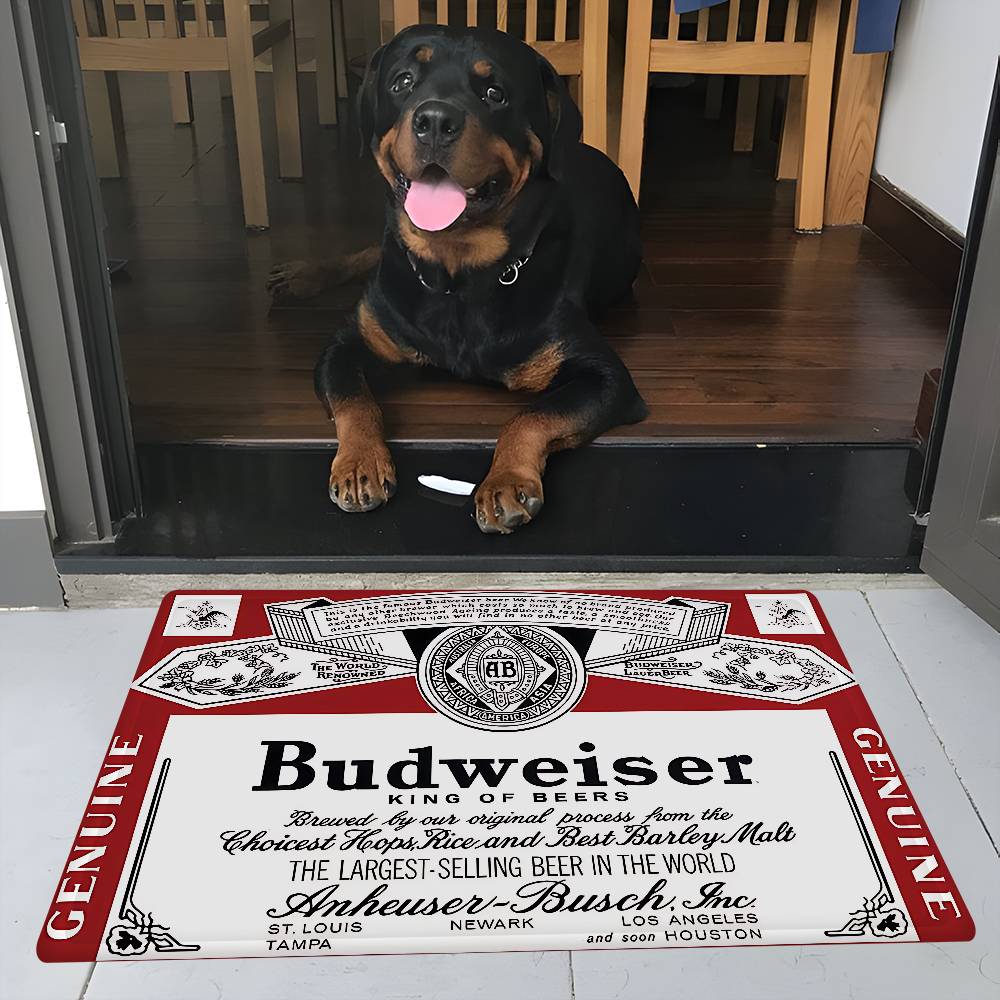 Король пива B-Budweiser Коврик для пола INS Стиль Мягкий Коврик для пола в спальню Дом Прачечная Коврик Противоскользящие Бытовые Ковры