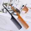 1 шт. расческа с хвостиком, салонная щетка для волос, парикмахерский инструмент, сделай сам, расчески с широкими зубцами