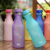 Стильная герметичная спортивная бутылка для воды 550 мл, идеально подходящая для езды на велосипеде и кемпинга