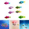 Детская летняя игрушка для душа, светочувствительная, плавающая рыбка, имитация плавания, электрическая, электронная, имитация рыбы