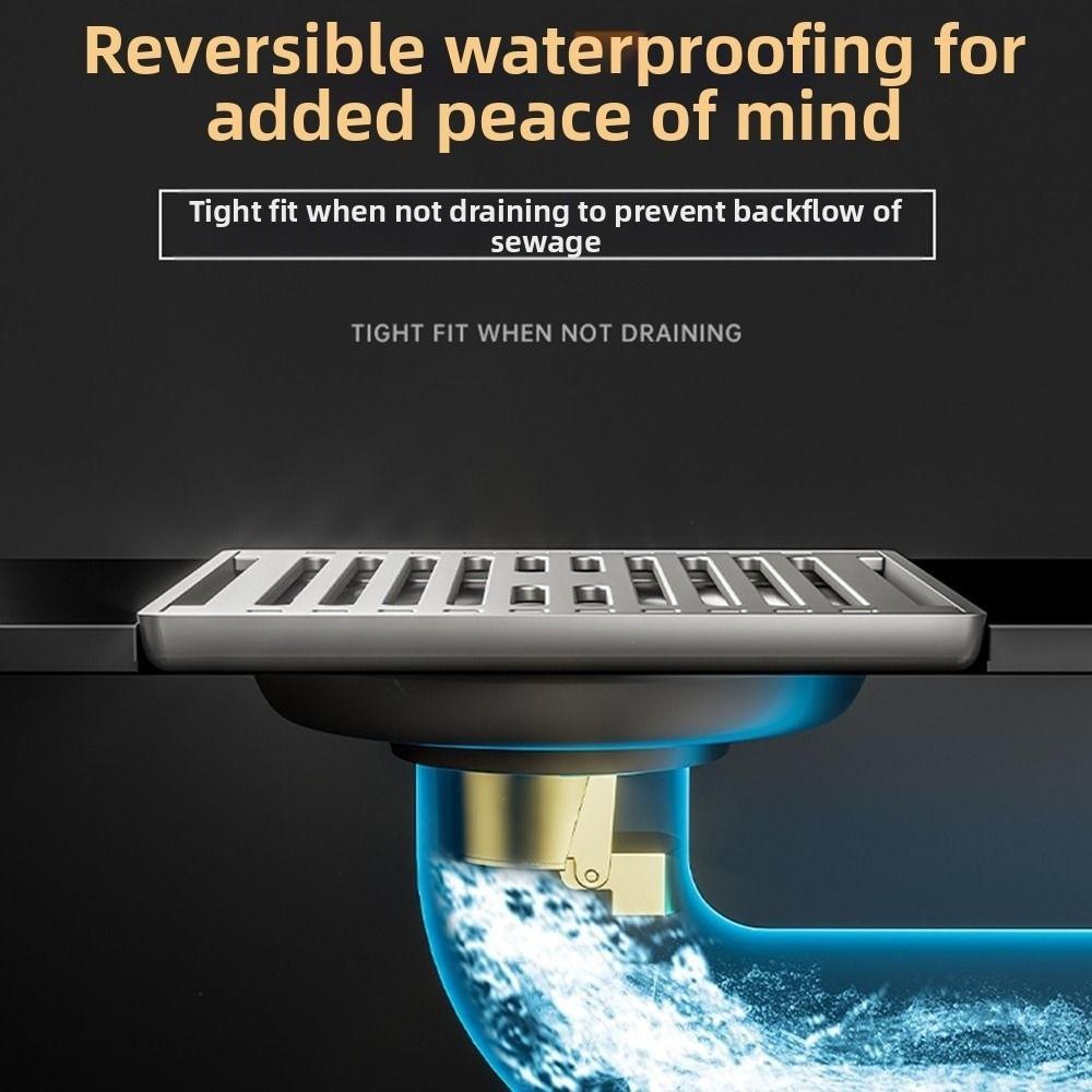 Dual Use Drain Valve Cover Thickened Floor Hair Catcher Bathroom Drain Plug Bathroom