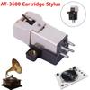 AT3600 Magnetic Cartridge Stylus Better Control The Tone and Detail LP Vinyl Record Player Needle Moving Magnetic Stylus Machine