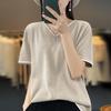 Summer Women T-shirt Women's V-neck Pullover Short Sleeve Casual Loose Top Fashion T-shirt