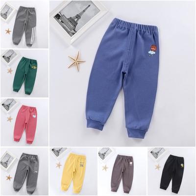 Детские летние повседневные брюки с героями мультфильмов, детские штаны для бега унисекс, брюки для мальчиков и девочек