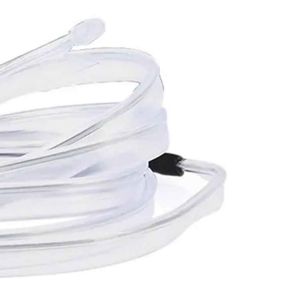 10 футов Светодиодная лента для салона автомобиля Гибкая с USB-кабелем Крутая Уникальная Универсальная Неоновая Атмосферная Подсветка Ледяной Голубой