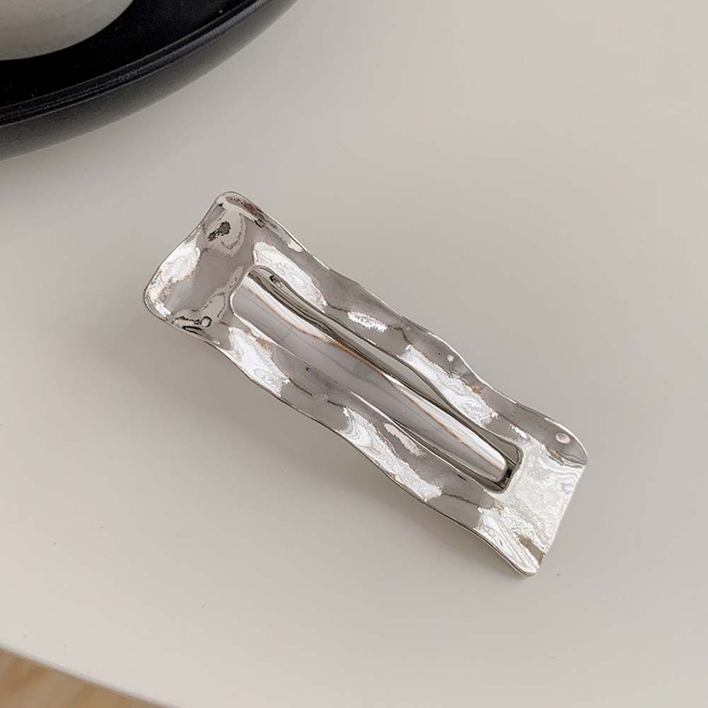 Headwear Bump Irregular Side Bangs Hair Clips Punk Hair Clips Fix Fringe Barrette Metal Hair Pins