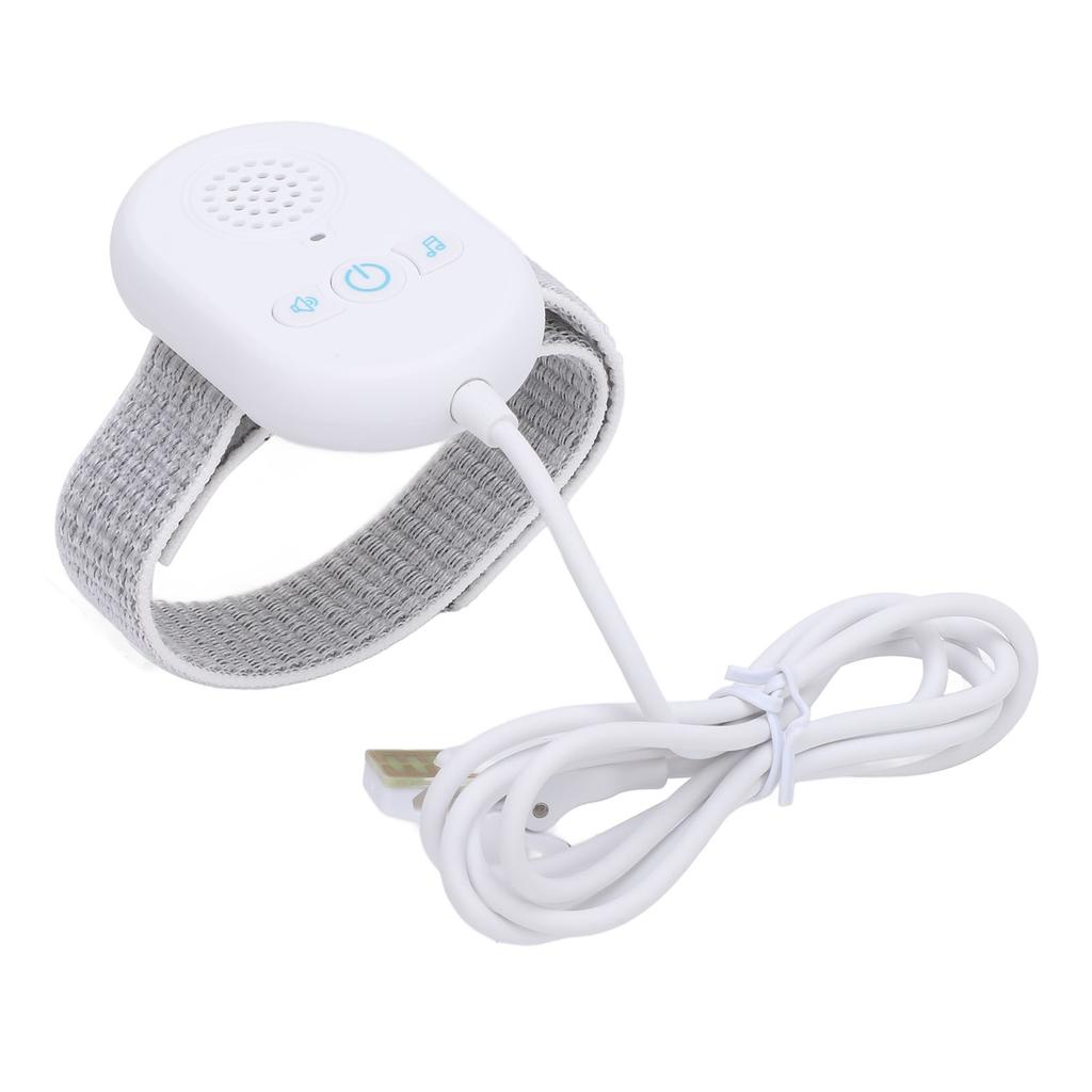 Bedwetting Alarm 3 Modes Music Strong Vibration Rechargeable Kids Potty Training Alarm for