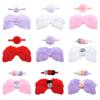 Baby Photos Props Feather Wing Newborn Photography Props  Angel Wing Girls Hair Kids Baby Photography Hair Accessories