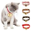 Zinc Zinc Alloy Dog Neck Ring Adjustable Dog Bone Collar Dog Gold Bell Chain Cat Paw Print Bell Collar  Party