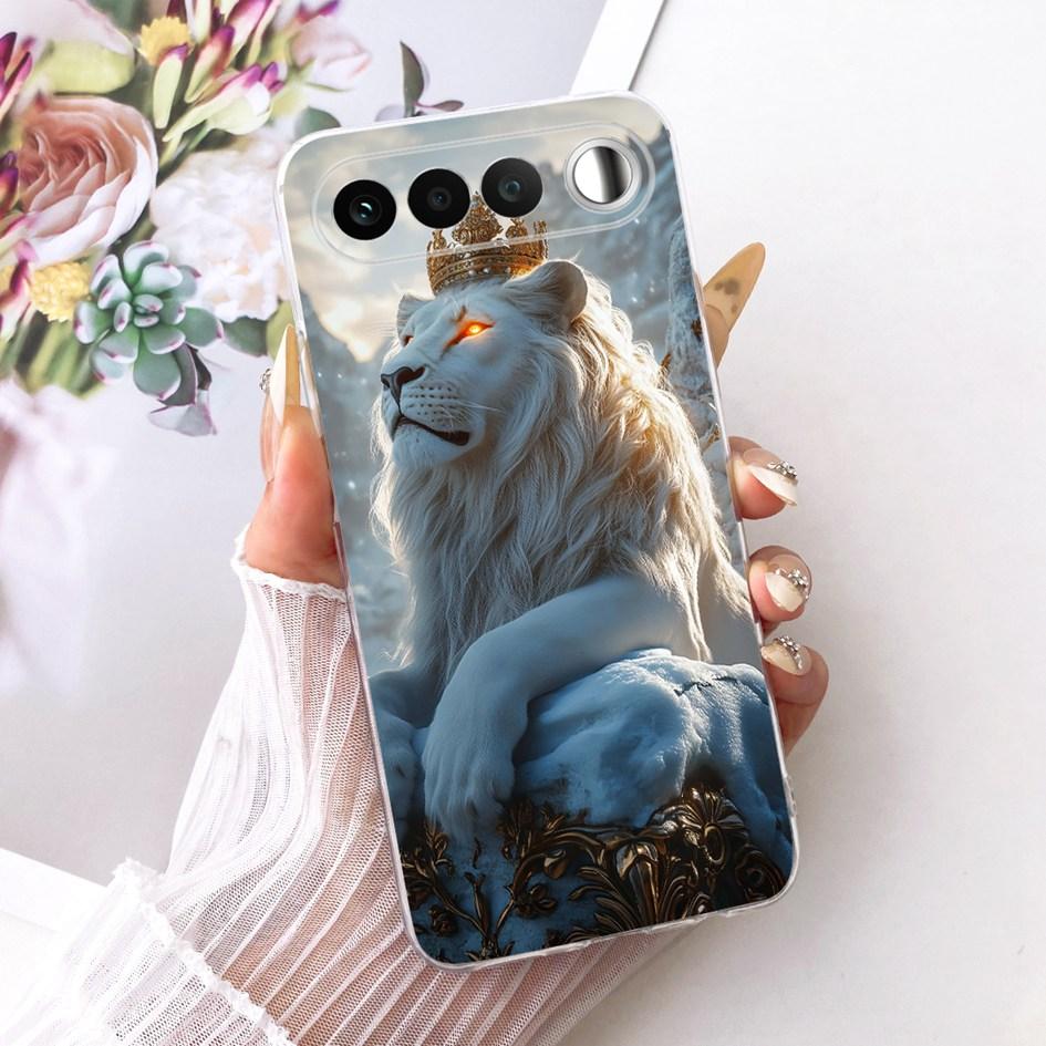 Чехол для Realme 16 5G 2026 Милый Мультяшный Рисунок Мягкий Прозрачный Силикон Ударопрочный Тонкий Чехол-Оболочка для Телефона Realme16 RMX5171