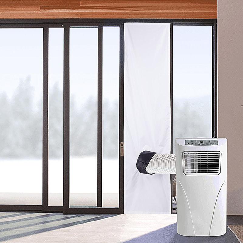 2M/3MAC Window Vent Kit Waterproof Air Conditioner Sealing Cloth Windproof Air Conditioning Baffle AC Window Seal