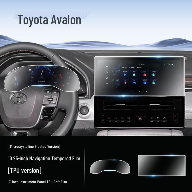 Закаленное стекло-защита экрана для центральной консоли навигации 2024 Toyota Avalon