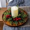 Party Decoration Candlestick Wreaths Garland Candle Ring Christmas Gifts