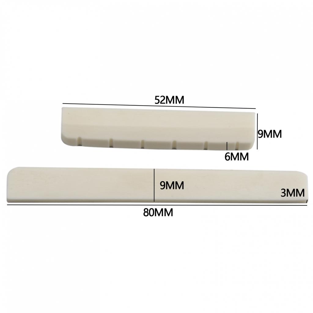 Guitar Nut 80mm Bone Classical Guitar Guitar Saddle
