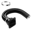 60mm Diesel Heater Ducting Pipe 100cm Long with Air Vent Outlet and Secure Clamps Compatible with 2000W 6000W Heating Systems