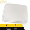 SWM X3 Stainless Steel Fuel Tank Cap Decorative Anti-Scratch Sticker
