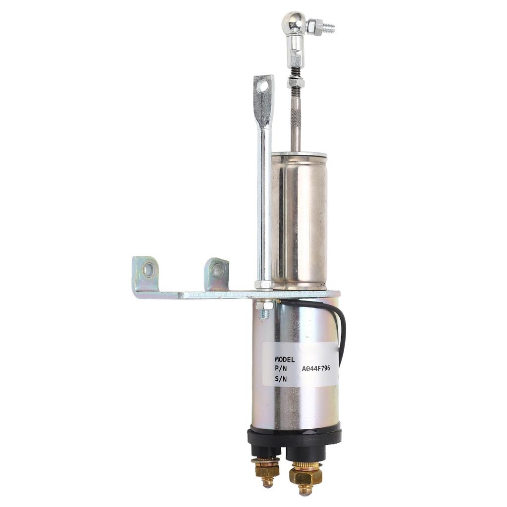 12V Shut Off Solenoid Valve A044F796 Fuel Stop Solenoid Flameout Switch Replacement for Cummins