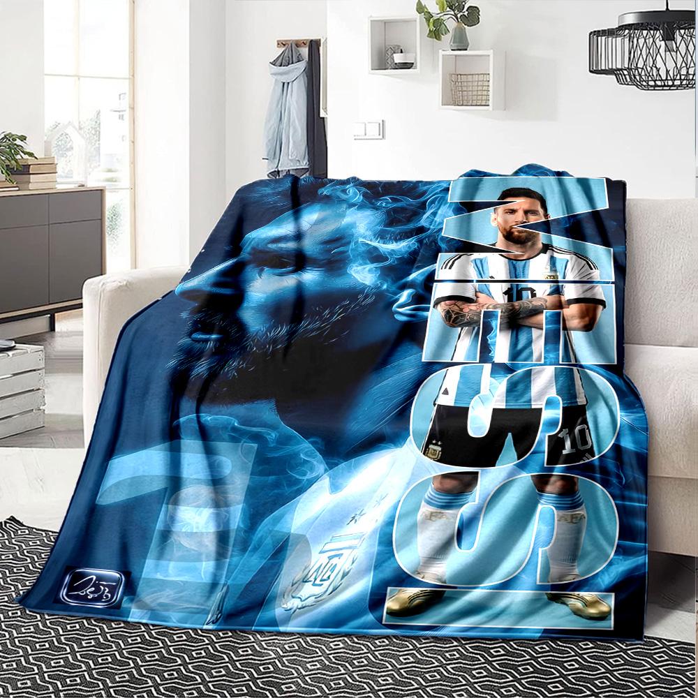 Goat Birthday Celebration Blanket Comfortable Great for Office Chair Sofa Seaside for All Seasons Playful Design