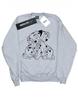 Womens/Ladies 101 Dalmatians Puppy Love Sweatshirt