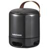 OHM AudioComm Portable Wireless Bluetooth Wireless Round Speaker, 5.3, Speaker, Black, ASP-W125N-K, 03-2387