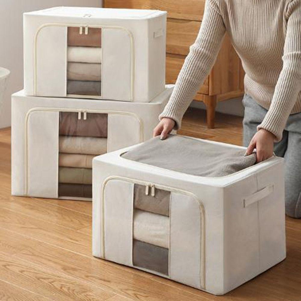 Large Capacity Toys Storage Box Folding Pants Storage Box Clothing Sorting Box Blanket