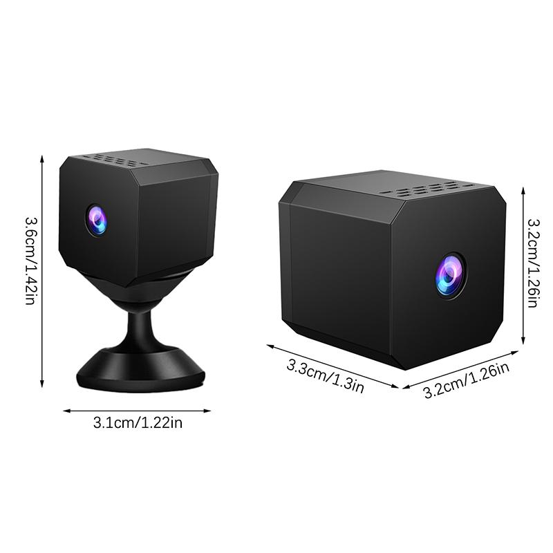 Мини-камера 1080P Беспроводная Wi-Fi Удаленный монитор Интеллектуальная камера Домашняя IP-камера Обнаружение движения Регистратор