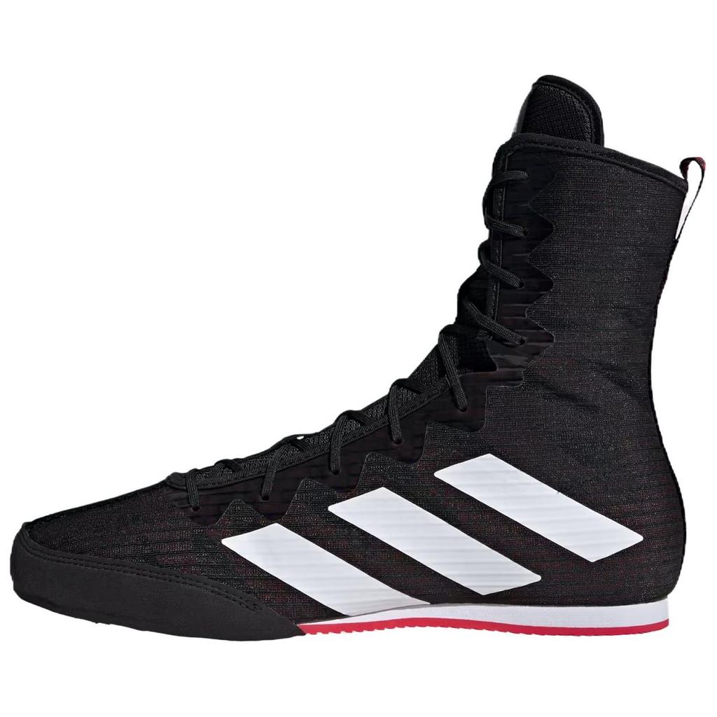 Adidas Box Hog 4 Black White Pure Ruby Unisex Sneakers Core-Black Cloud-White IH2730