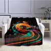 Одеяло Bitcoin Fashion Printed Детское теплое одеяло Мягкое уютное одеяло из фланели Одеяло для дивана-кровати Дорожное одеяло Подарок на день рождения