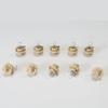 Dashboard trument Cluster Bulb(Set of 10pcs) 12V1.5W with Beige/Brown Socket Base Fit for BMW Replace#62111391260 (beige)