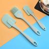 3pcs Kitchen Silicone Spatulas Rubber Scraper Heat Resistant Mini Cooking Spatula Non Stick Double Sided Cream Scraper Oil Brush