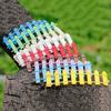 Exquisite Mini Wooden Fence Accessory For Relaxing And Adorable Diy Landscaping