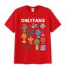 Забавная футболка с мемом OnlyFans для мужчин и женщин, юмористическая, с круглым вырезом, с коротким рукавом, в стиле ретро, ​​из высококачественного хлопка.