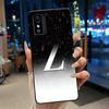 Anti-scratch Case For ZTE Blade L9 Silicone Black Soft Initial Letter With Flower Shiny Starry Sky Pattern Protective Back Case