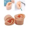 1/2Pcs Silicone Ear Model Impression Taking Training Ear Picking Practice