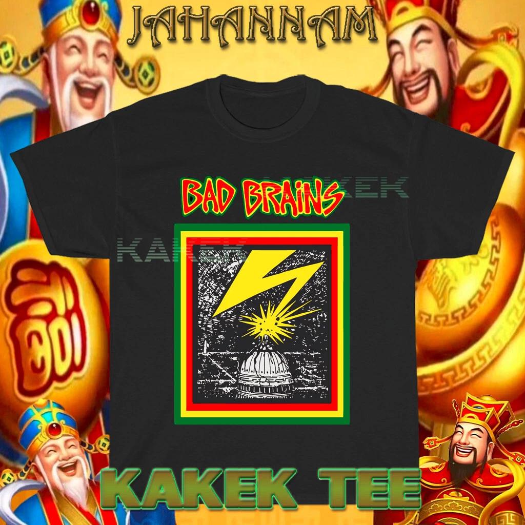 New Shirt Bad Brains Return Logo Funny T shirt USA Size S to 5XL