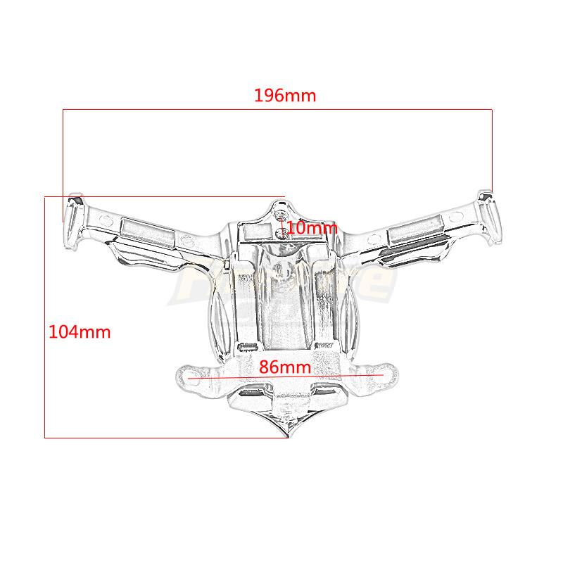 Chrome Black Tappet / Lifter Block Accent Cover For Harley Twin Cam Street Tri Glide Road King Street Glide Dyna Breakout 00-17