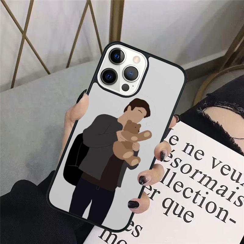 Чехол для телефона Damon Elena The Vampire Diaries Для iPhone 17 Air 16 15 14 Plus apple 16 11 12 13 Pro Ma coque