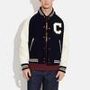 COACH Baseball Jacket Men's Black CF802-VC8