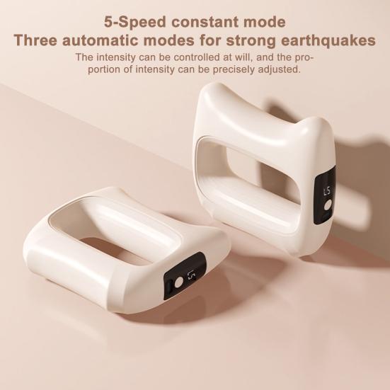 Электрическое кольцо для фасциального массажа, 5 регулируемых уровней интенсивности, облегчение мышц, сжигание жира, беспроводное