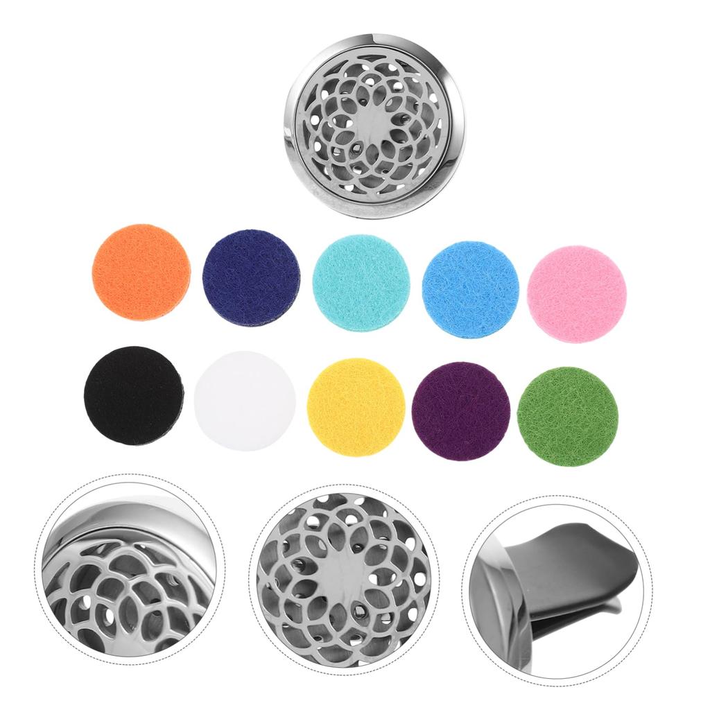 TINEASUR Car Vent Clip Vent Clip Natural Pattern Design Material Vent Freshener Clip for Car Random Style