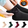 5 Pairs Men Women Winter Thicken Warm Short Socks Thermal Cashmere Wool Socks Nylon Snow Velvet Boots Home Floor